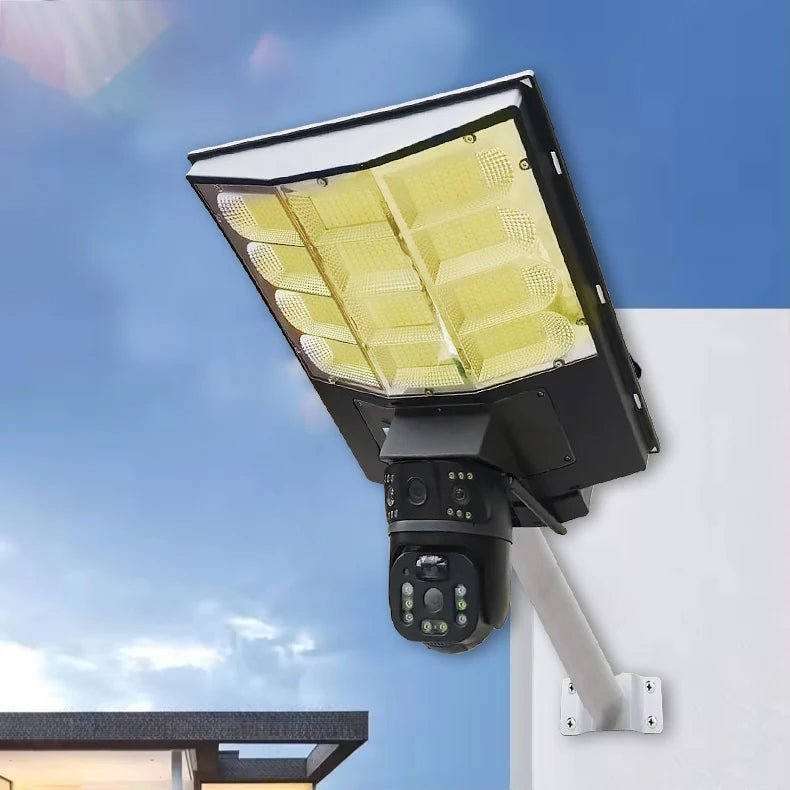 Caméra solaire IP66 4G Caméra solaire, de sécurité Wifi Luminaire Led