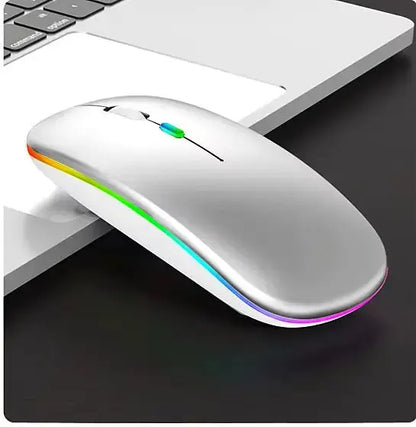 Souris optique sans fil rechargeable par USB