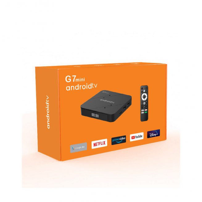 Android TV Box G7 Mini 4K Lecteur Multimédia