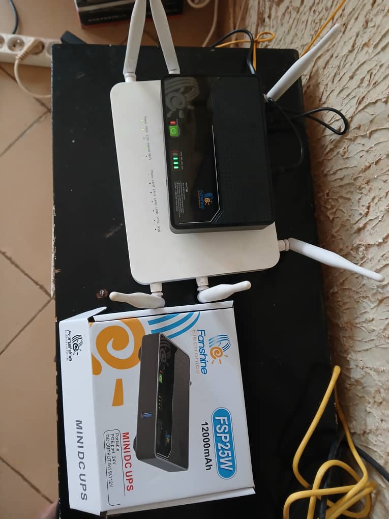 Onduleur Powerbank pour les Wi-Fi et Caméra de surveillance